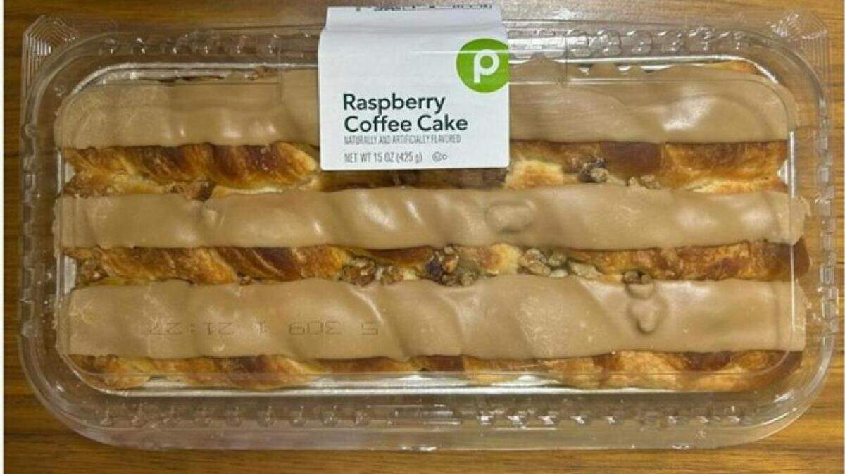 Food allergy recall: coffee cake from Publix stores | Miami Herald